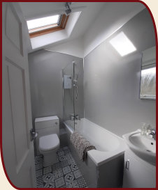 Bathroom at Coach House Cottage