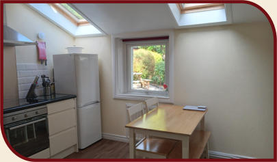 Kitchen/diner at Coach House Cottage